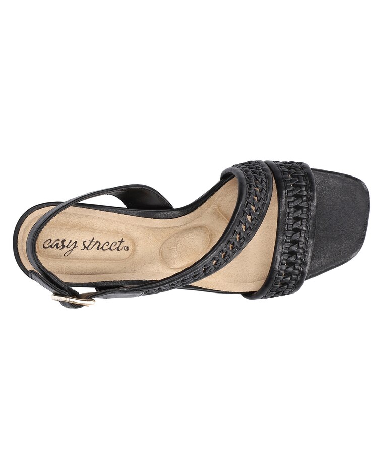 Easy Street® Rowan Square Toe Block Heel Sandals image number 7