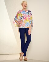Sun Drenched Garden Poncho thumbnail number 2
