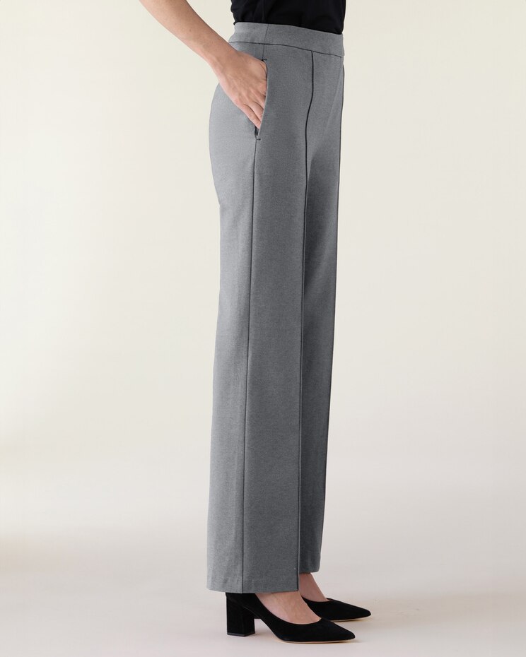 Slimtacular® Ponte Wide-Leg Pants image number 3