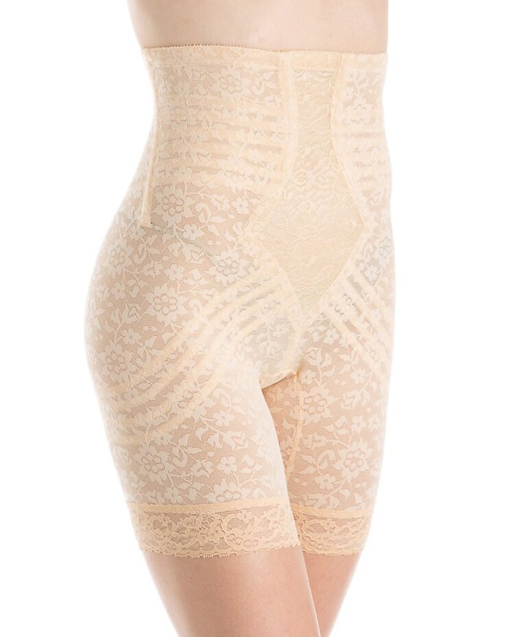 "No Top Roll" High Waist Thigh Shaper image number 1