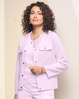 Coco Stretch Microsuede Jacket thumbnail number 1