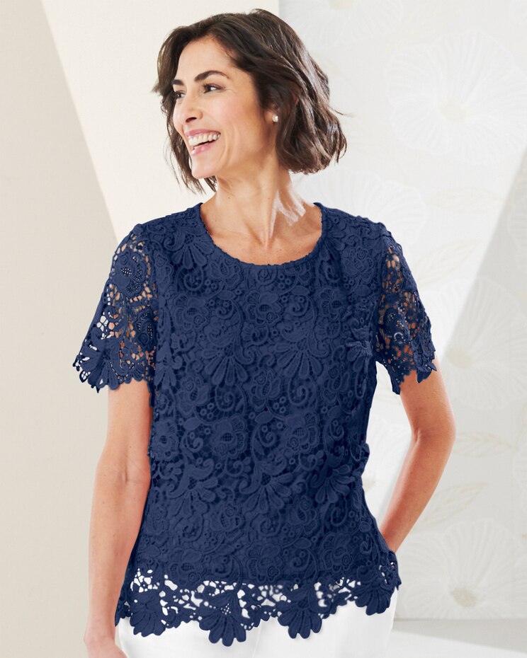Garden Lace Top image number 1