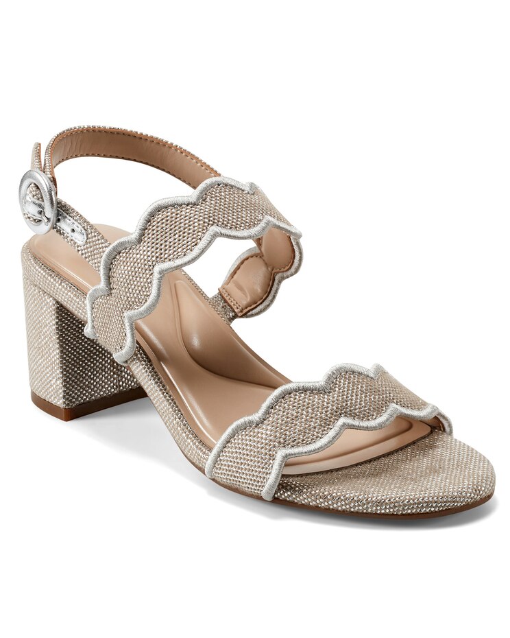 Scalloped Heel Slingback image number 1