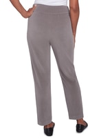 Alfred Dunner® Copenhagen Petite Front Pocket Pant with All Around Elastic thumbnail number 2