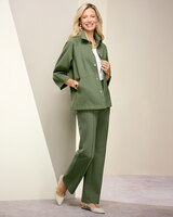 Slimtacular® Ponte Swing Jacket thumbnail number 2