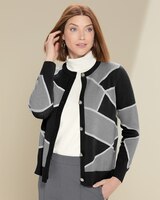 Graphic Colorblock Sweater thumbnail number 1