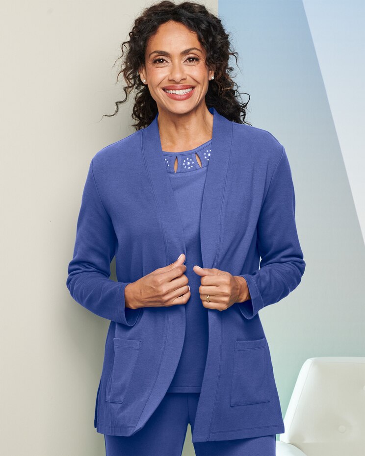 Comfort Knit Classic Cardigan image number 1
