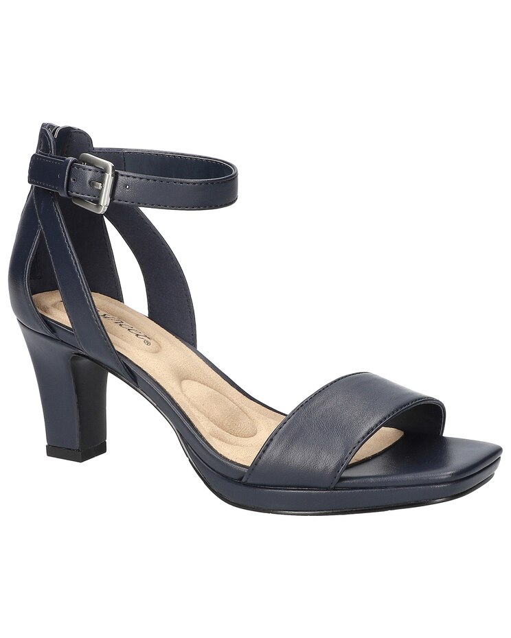 Easy Street® Ro Square Toe Heeled Sandals image number 1