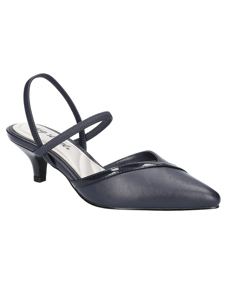 Easy Street® Unna Kitten Heel Pumps image number 1