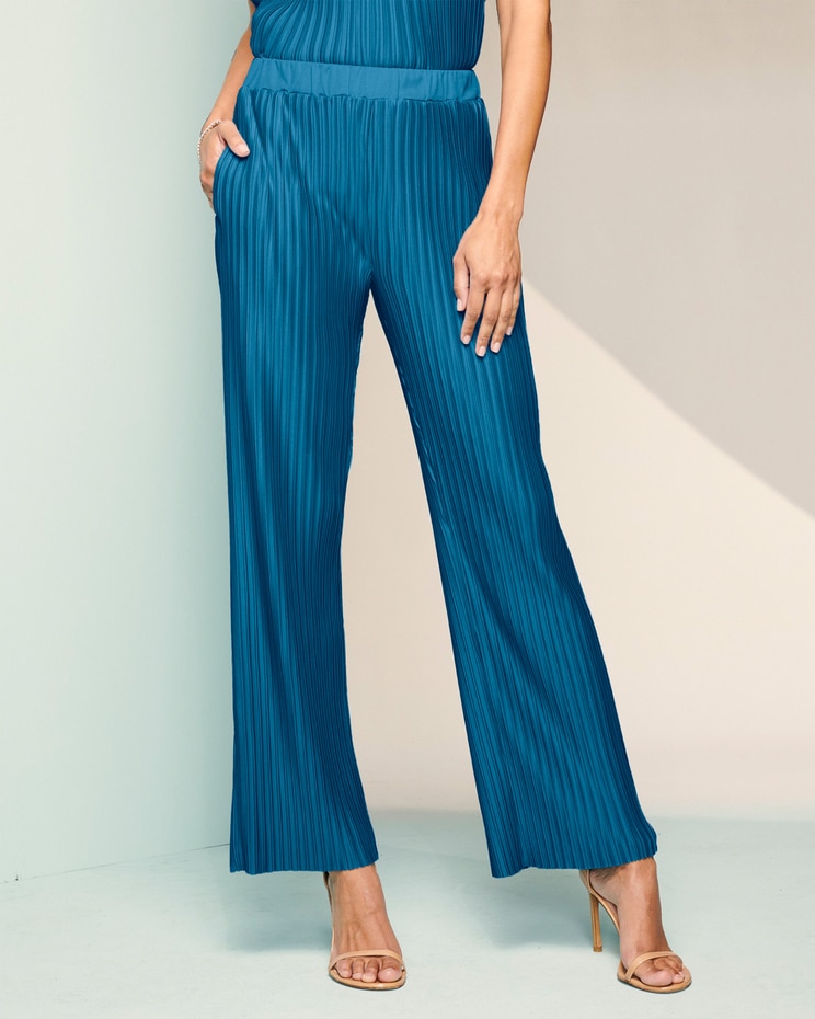 Pretty Pleat Pants image number 1