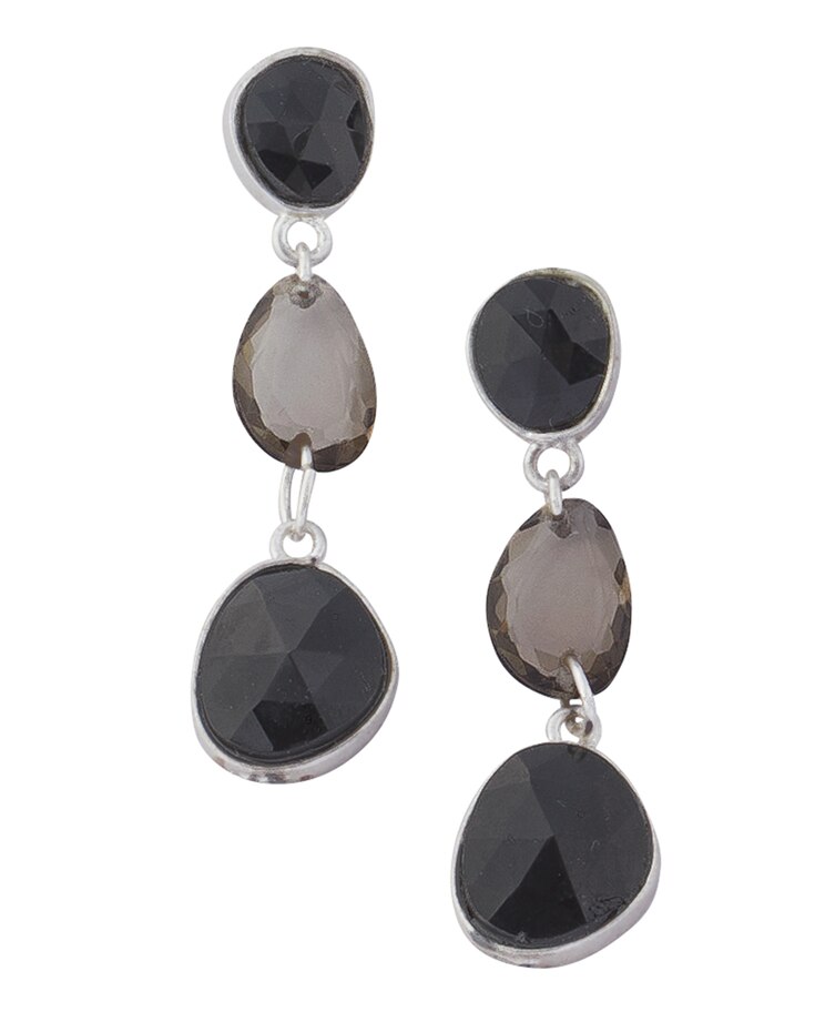 Noir Gems Earrings image number 1