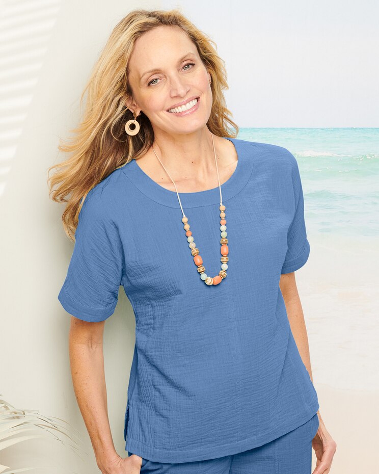 Easy Breezy Short Sleeve Top image number 1