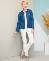 Soft Stretch Denim Jacket thumbnail number 3