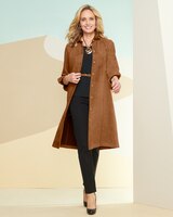 Stretch Microsuede Dress w/Tie thumbnail number 3
