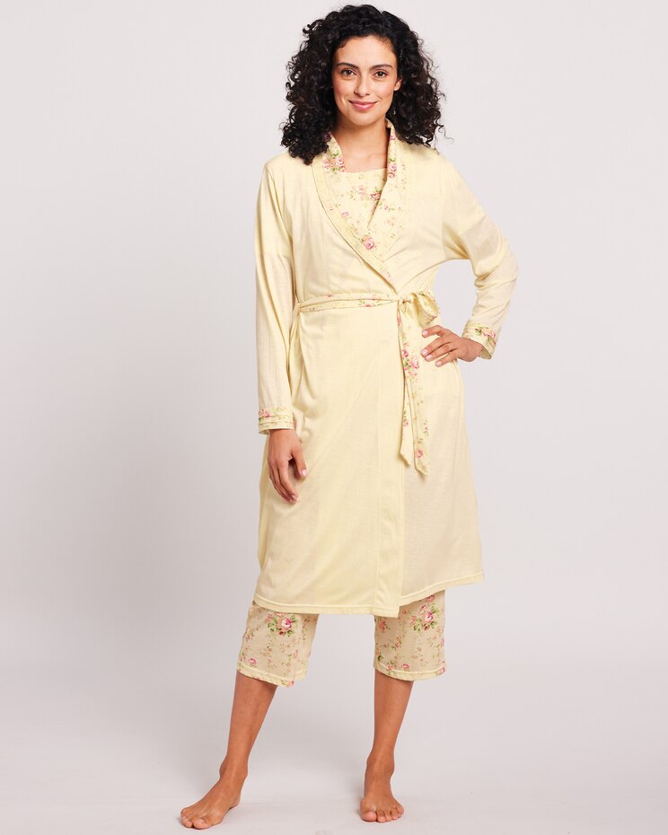 Floral Roses Robe image number 1