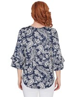 Ruby Rd® By The Sea Knit Monotone Top thumbnail number 2