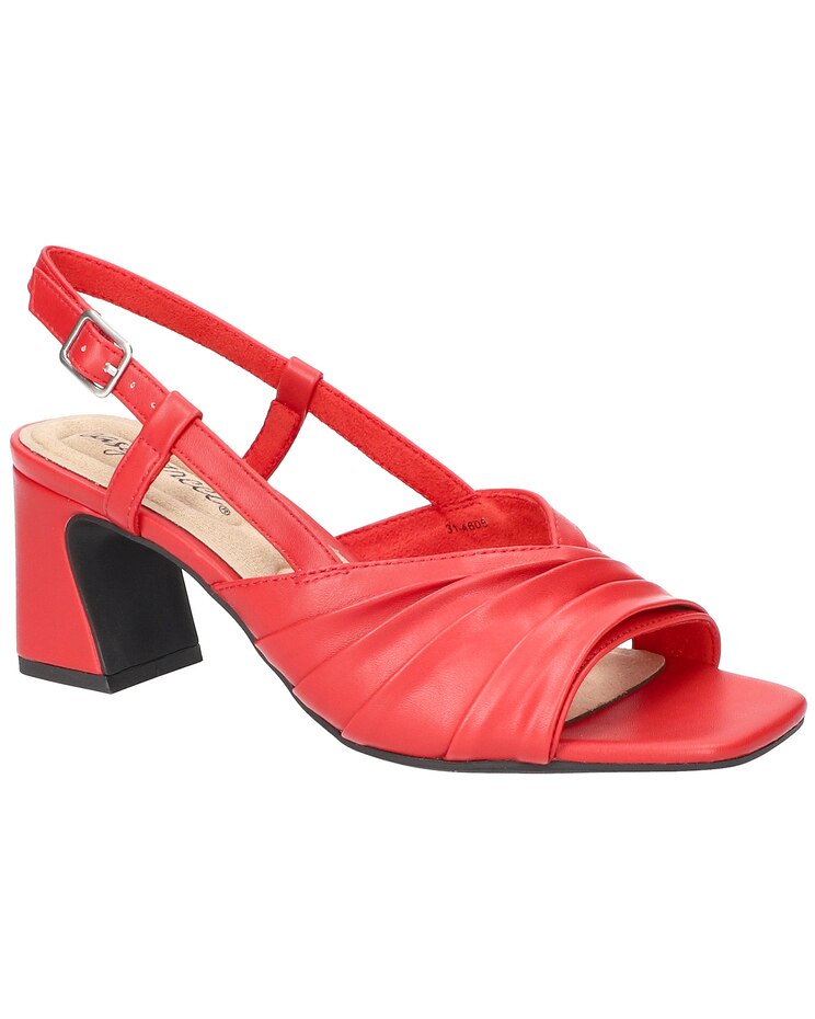 Easy Street® Lucie Square Toe Sandals image number 1