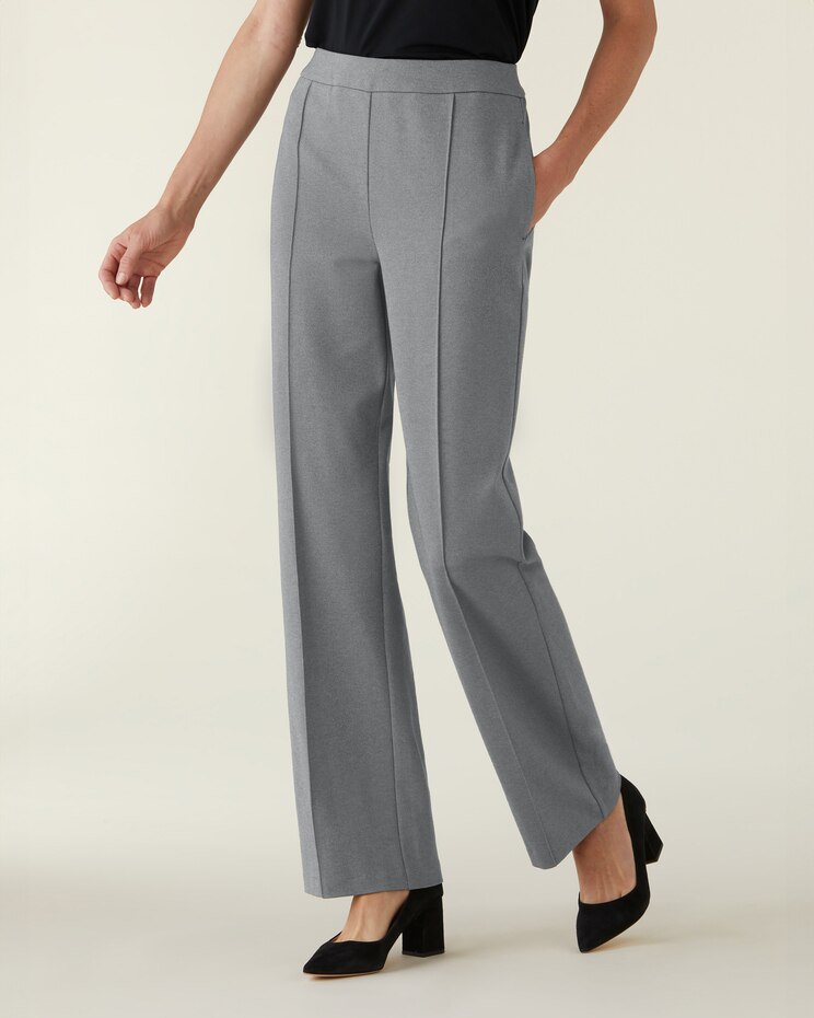Slimtacular® Creased Ponte Pants image number 1