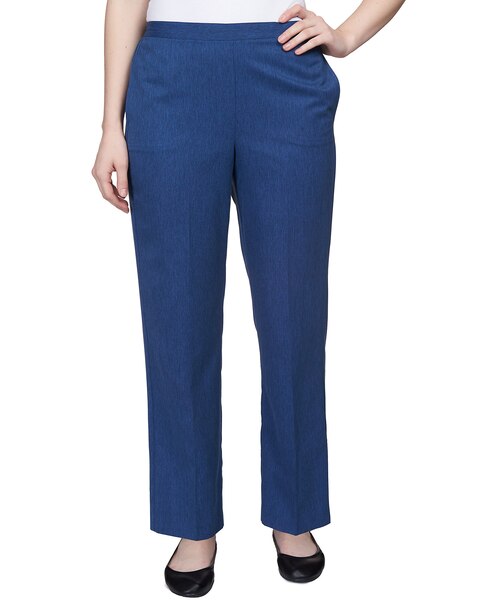 Alfred Dunner® Chelsea Market Easy Breezy Average Length Pant