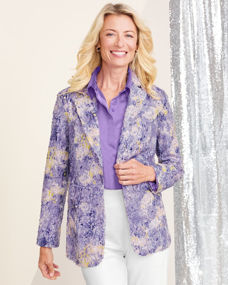 Painted Sequin Jacket image number 1