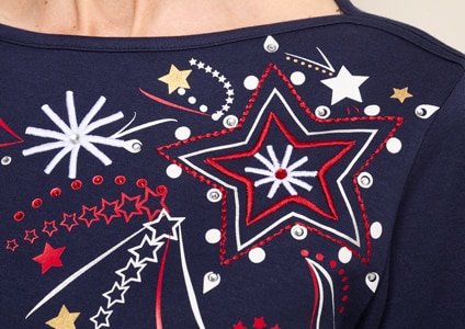 Patriotic Stars Tee image number 1