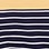 Alfred Dunner® Block Island Striped Two in One Collared Sweater with Necklace
