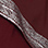 Alex Evenings Attached Cape Long Asymmetrical Foil Edge Gown