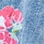Floral Spray Denim Jacket